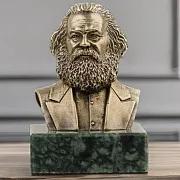 Ручная работа: Бронзовый бюст «Карл Маркс» — фотография 1
