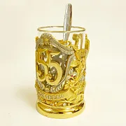 Подстаканник для чая «55 лет» — необычный подарок — фотография 2