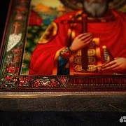 Подарочная икона деревянная "Святой князь Владимир" — фотография 6