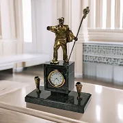 Часы «Металлург» большие с подставками — необычный подарок — фотография 1