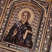 Икона резная Мирон Критский — красивый подарок — фотография 6