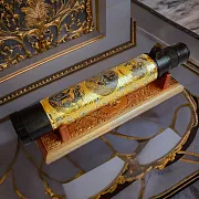 На память: Подзорная труба «Подарочная» на резной подставке — фотография 1