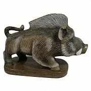 Фигура «Кабанчик» из кальцита — необычный подарок — фотография 3