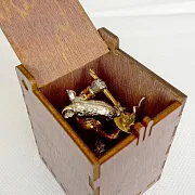 Статуэтка из бронзы «Крыса-фокусник» — красивый подарок — фотография 6
