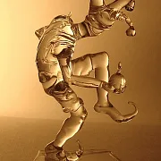 Скульптура «Шуты» из боросиликатного стекла — необычный подарок — фотография 1