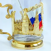 Подарочный подстаканник для чая «Российский» — фотография 7