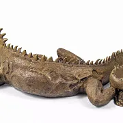 На память: Скульптура из бронзы «Игуана» — фотография 3
