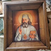Киот для иконы дубовый — красивый подарок — фотография 2
