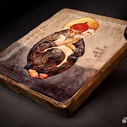 Подарочная икона "Св. Спиридон Тримифунтский" — фотография 4