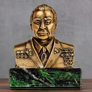 Бронзовый бюст «Брежнев» — необычный подарок — фотография 1