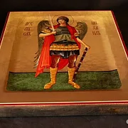 Икона "Архангел Михаил" — необычный подарок — фотография 3