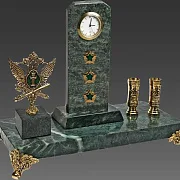 Часы «Погон» с гербом ФССП и подставками — красивый подарок — фотография 2