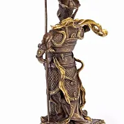 Подарочная бронзовая композиция «Китайский Мандарин» с патиной — фотография 5