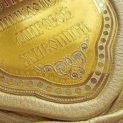 Издание «Иллюстрированная энциклопедия мировой живописи» в коже — необычный подарок — фотография 5