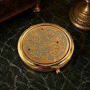 Косметическое зеркало «Красивые цветы» — необычный подарок — фотография 1