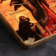 Подарочная икона "Спас Смоленский" с припадающими — фотография 6