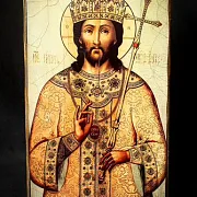 Икона "Христос - Великий Архиерей " — красивый подарок — фотография 5
