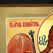 На память: Икона с ковчегом "Ангел Хранитель" — фотография 3