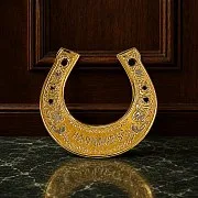 Подкова "На счастье". Малая — оригинальный подарок — фотография 1
