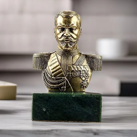Бронзовый бюст «Николай II» — оригинальный подарок
