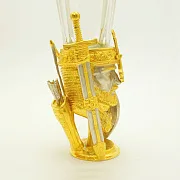 Лафитники "Богатырь" 2шт. Позолоченный — красивый подарок — фотография 2