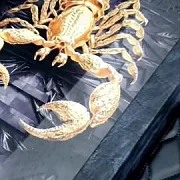 Нарды под стеклом «Скорпион» — красивый подарок — фотография 1