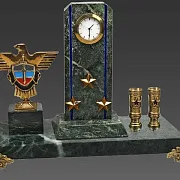 Часы «Погон» с гербом Спецсвязи в подарок — фотография 2