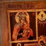 Икона "Распятие и образами Богоматери " — необычный подарок — фотография 7