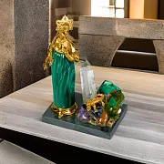 Бронзовая композиция «Хозяйка Медной горы» — оригинальный подарок — фотография 1